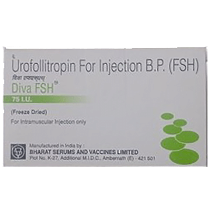 Diva FSH 75IU Injection