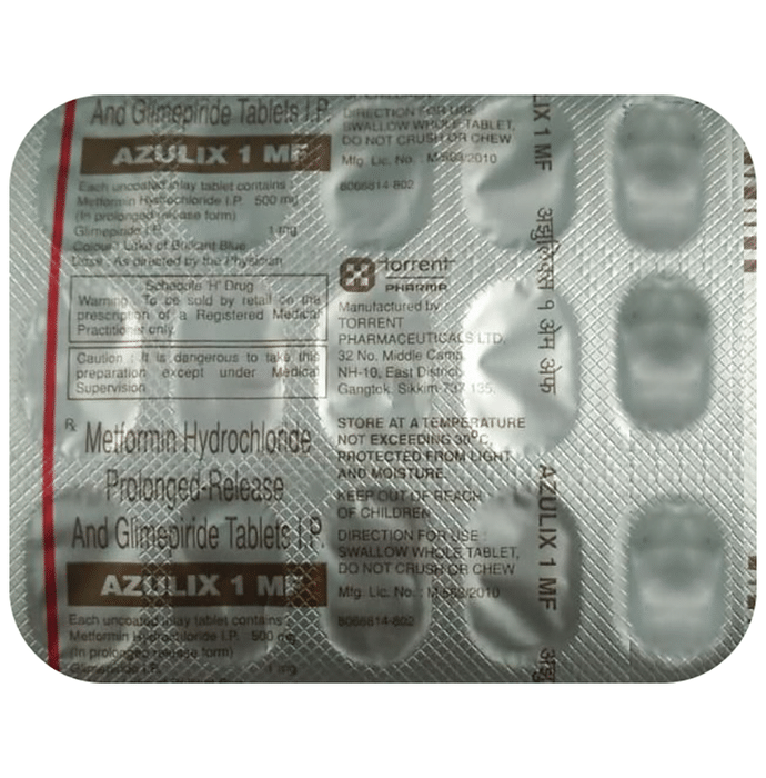 Azulix 1 MF Tablet PR