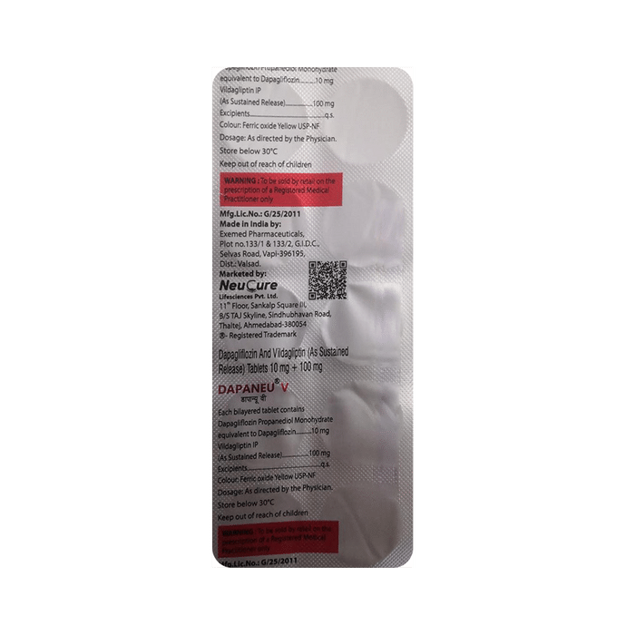 Dapaneu V Tablet SR