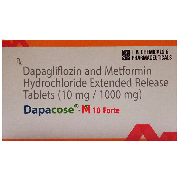 Dapacose-M 10 Forte Tablet ER