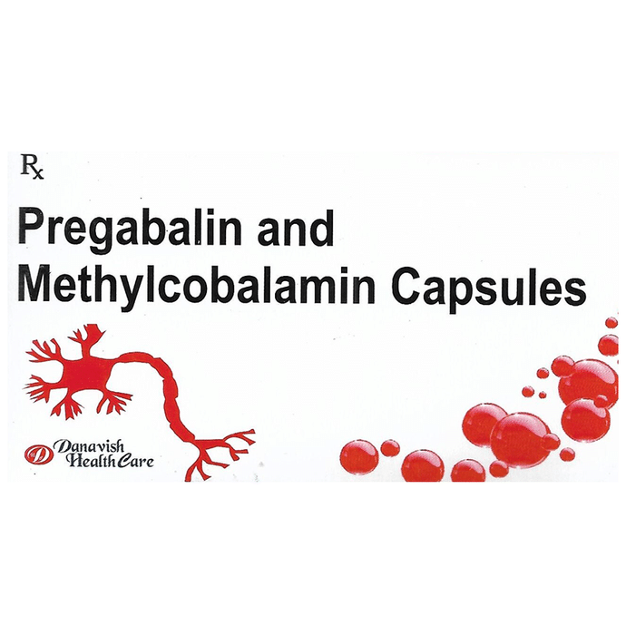 Danavish Pregabalin+Methylcobalamin 75mg/750mcg Capsule