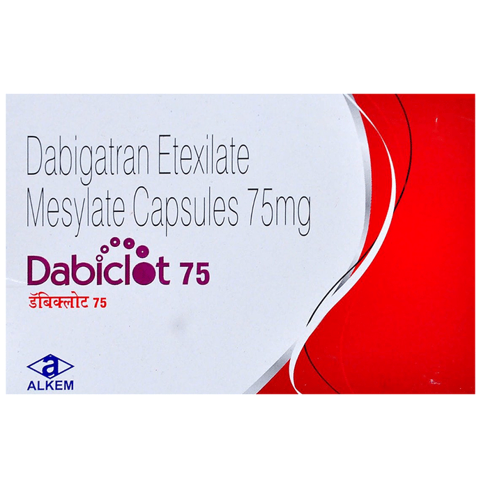 Dabiclot 75mg Capsule