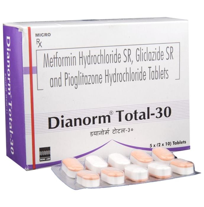 Dianorm Total 30 Tablet SR