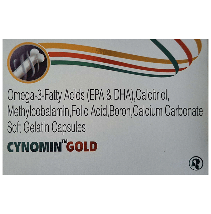 Cynomin Gold Soft Gelatin Capsule