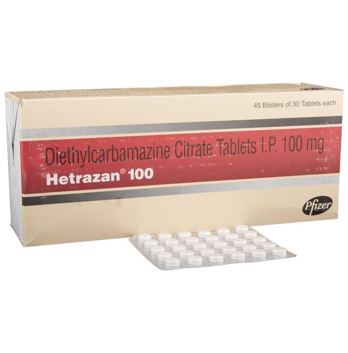 Hetrazan 100 Tablet