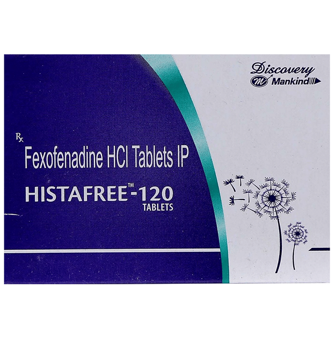 Histafree 120 Tablet