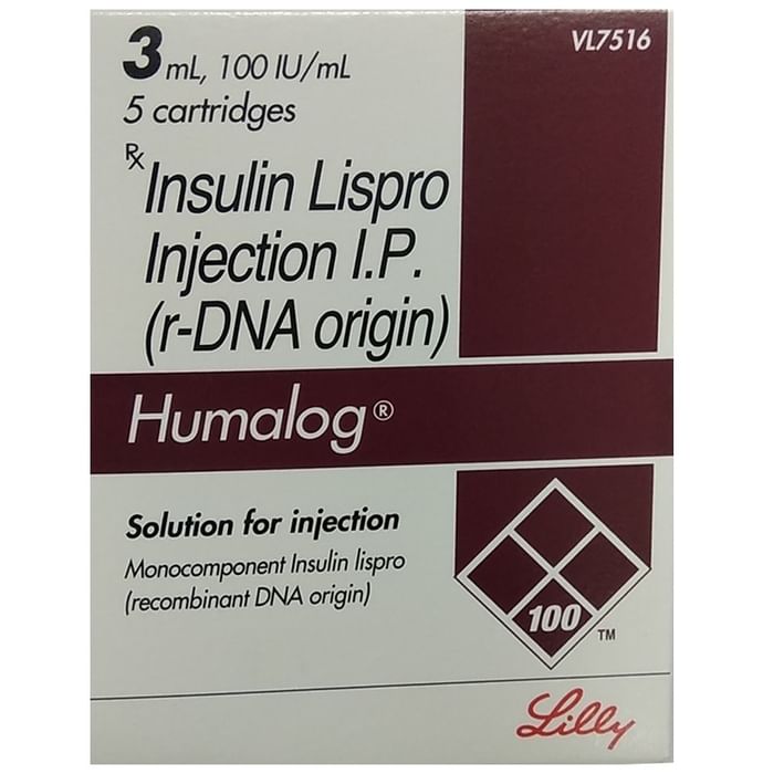 Humalog 100IU/ml Solution for Injection