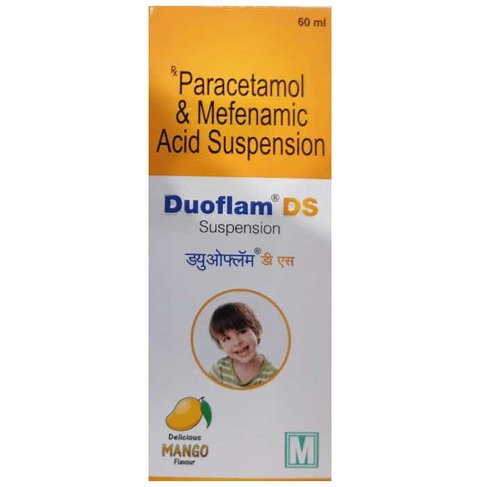 Duoflam DS Oral Suspension Delicious Mango