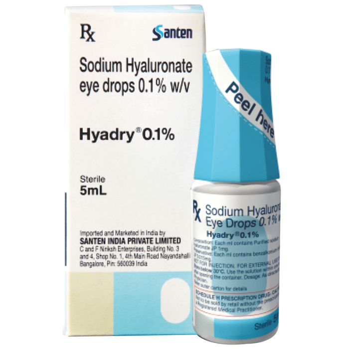 Hyadry 0.1% Eye Drop