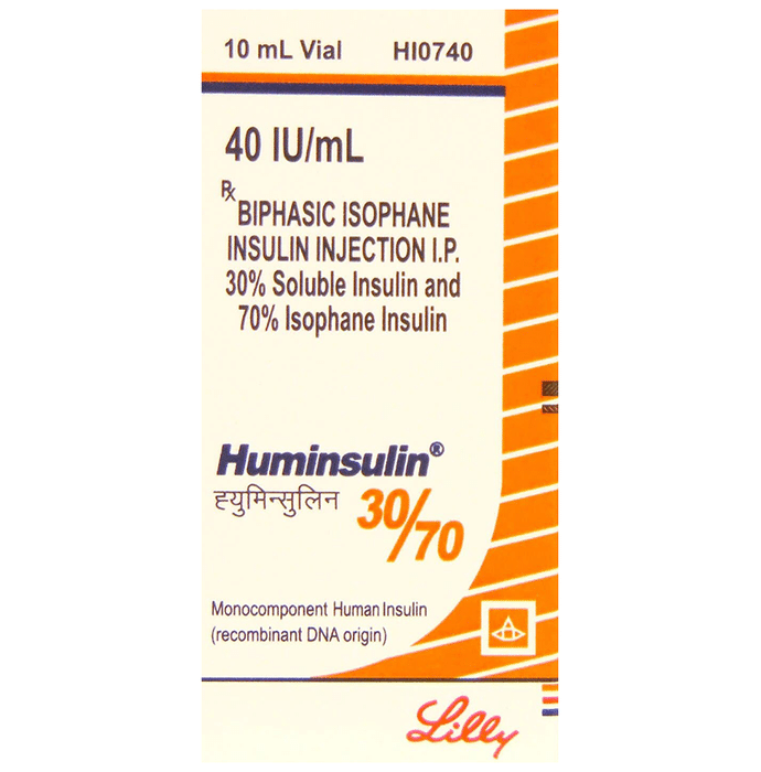 Huminsulin 30/70 Solution for Injection 40IU/ml