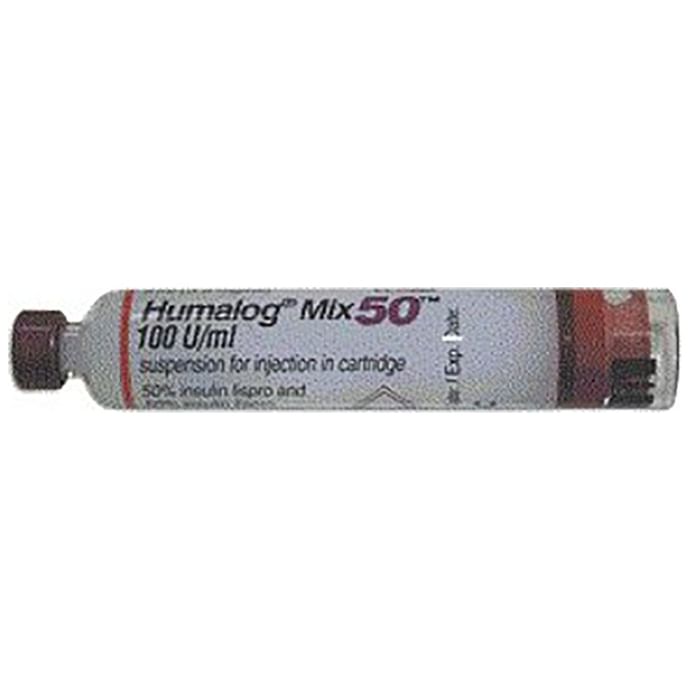 Humalog Mix 50 100IU/ml Cartridge