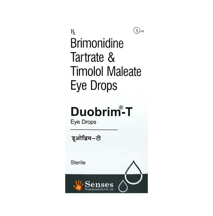 Duobrim T Eye Drop