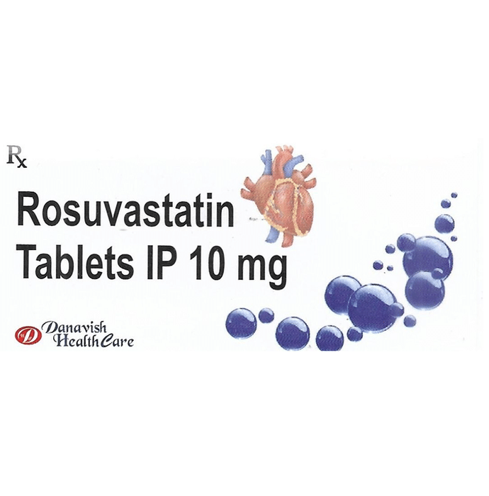 Danavish Rosuvastatin 10mg Tablet