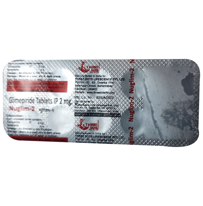 Nuglim 2mg Tablet