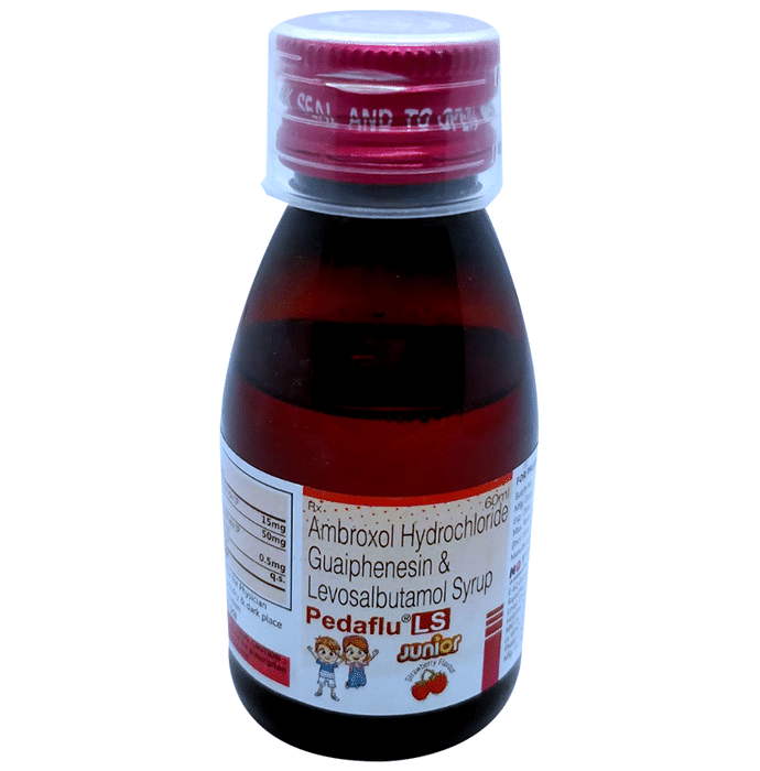 Pedaflu-LS Junior Syrup Strawberry