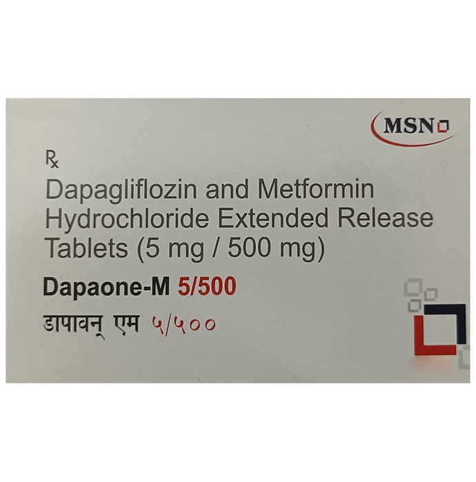 Dapaone-M 5/500 Tablet ER