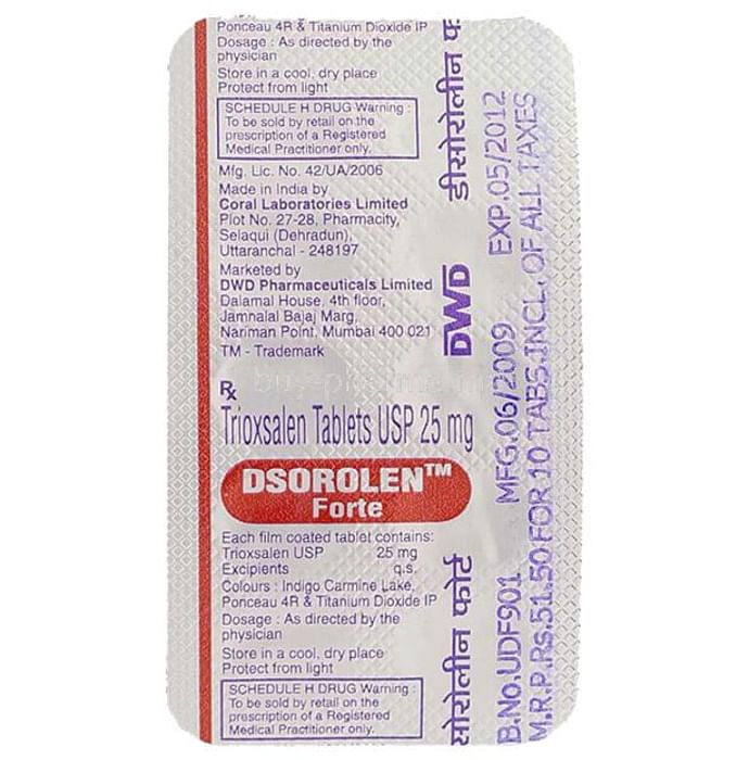 Dsorolen Forte 25mg Tablet