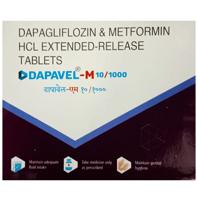 Dapavel-M 10/1000 Tablet ER