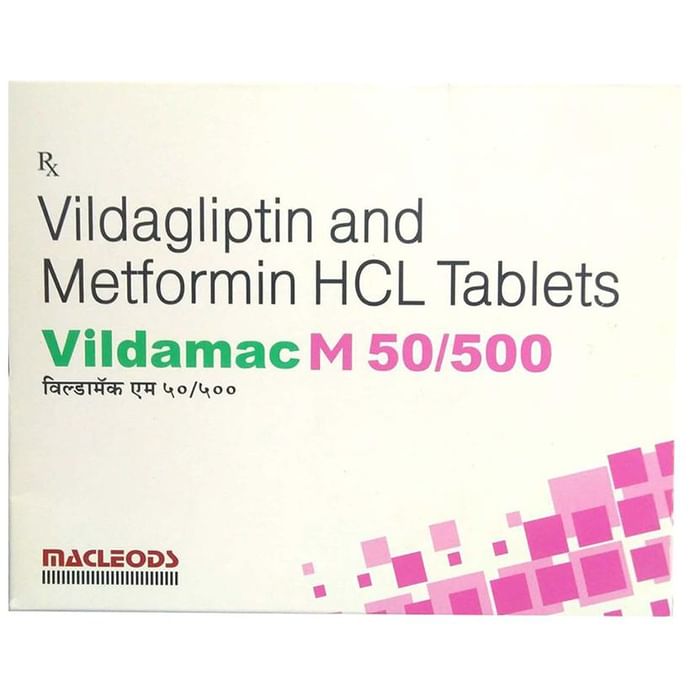 Vildamac M 50/500 Tablet
