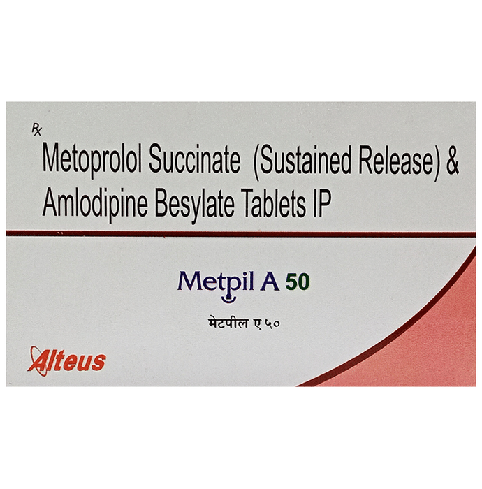 Metpil A 50 Tablet SR