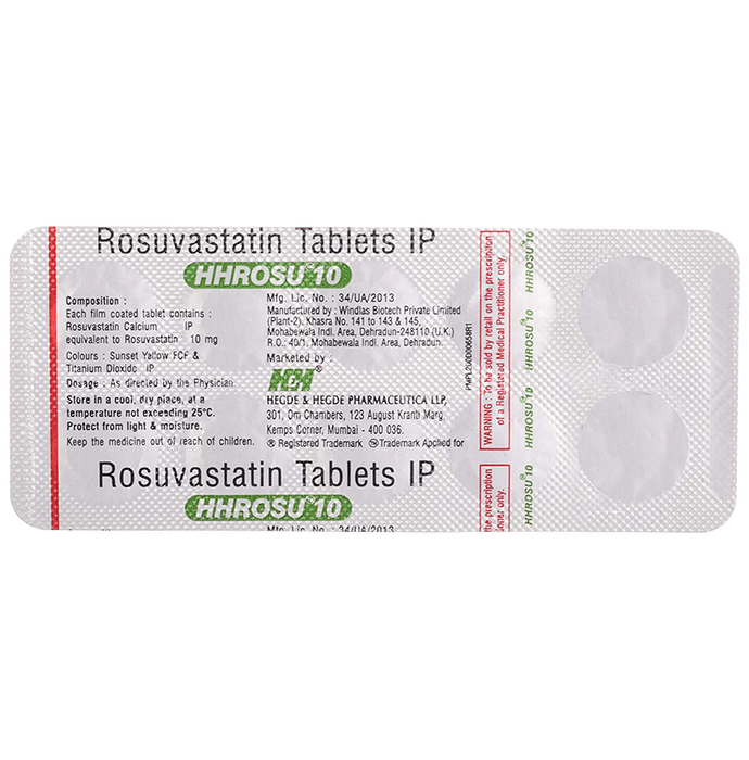 Hhrosu 10mg Tablet
