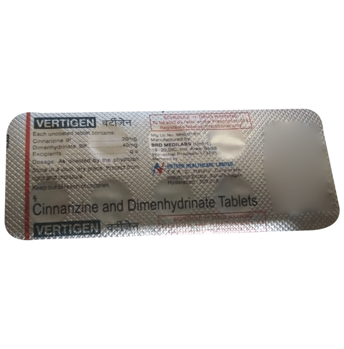 Vertigen Tablet