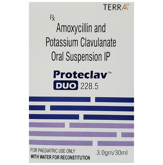 Proteclav Duo 228.5 Oral Suspension