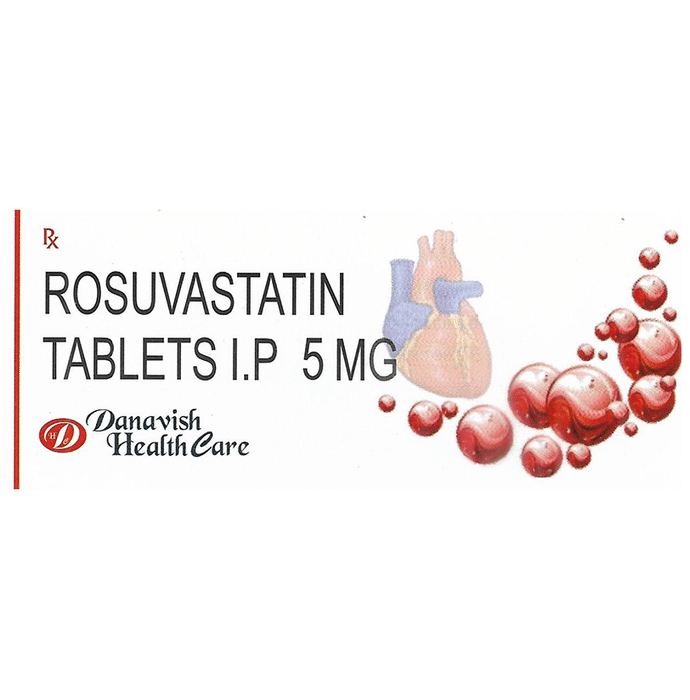 Danavish Rosuvastatin 5mg Tablet