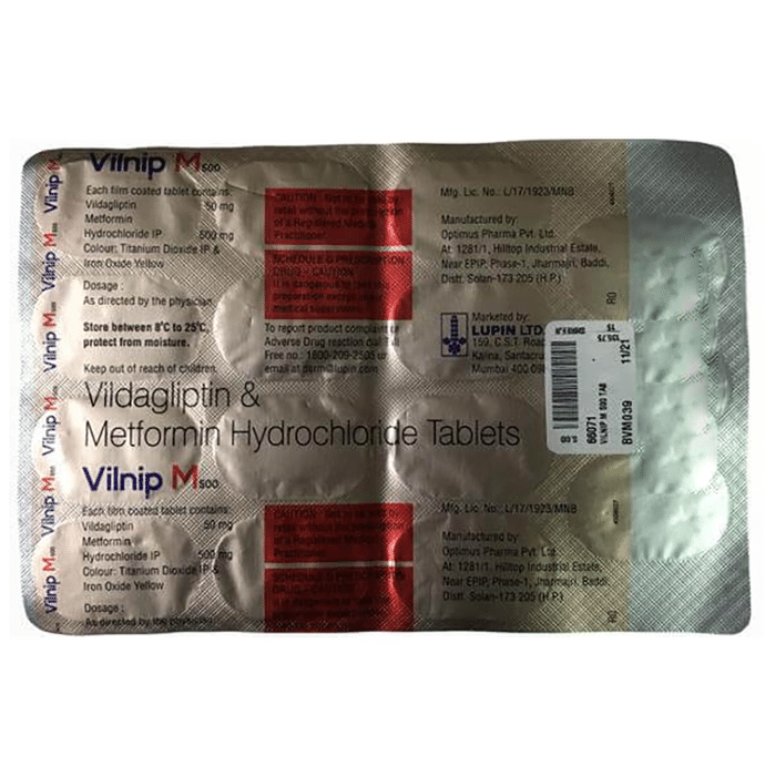 Vilnip M 500 Tablet