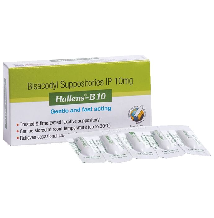 Hallens-B 10 Suppository