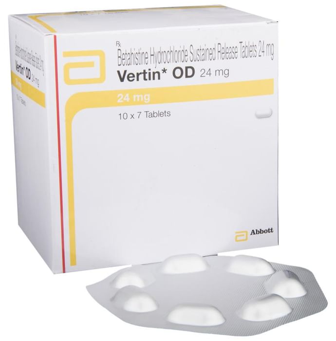 Vertin OD 24mg Tablet SR
