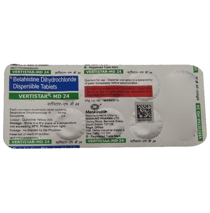 Vertistar -MD 24 Tablet