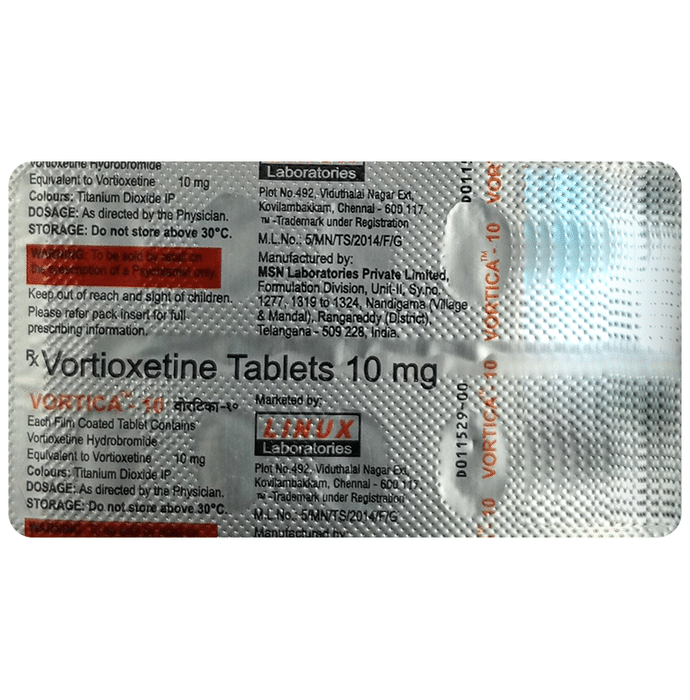 Vortica 10 Tablet
