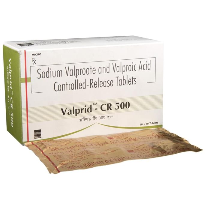Valprid CR 500 Tablet