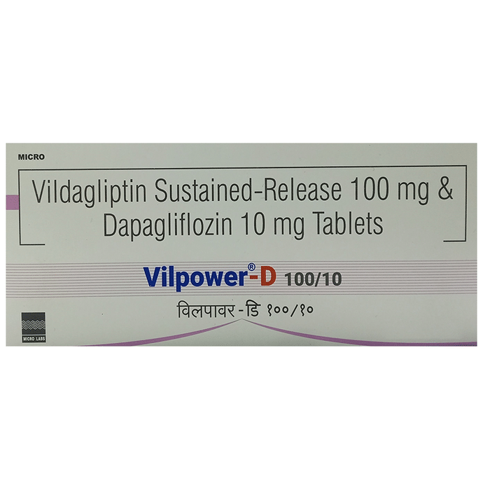 Vilpower-D 100/10 Tablet