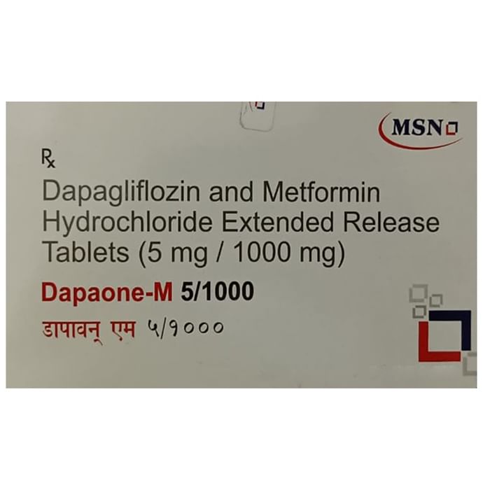 Dapaone-M 5/1000 Tablet ER