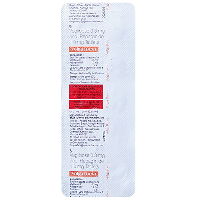 Volga R 1mg/0.3mg Tablet