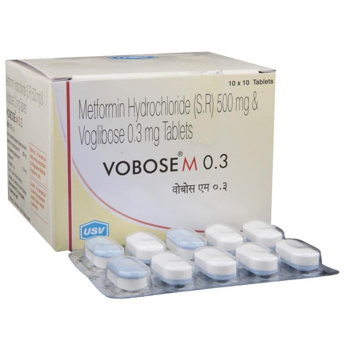 Vobose M 0.3 Tablet SR
