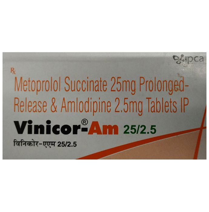Vinicor-AM 25/2.5 Tablet PR
