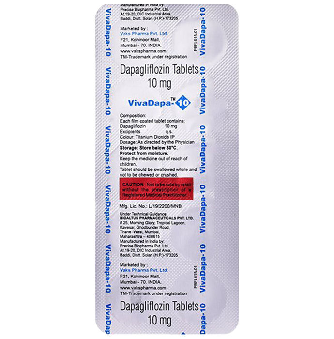 Vivadapa 10mg Tablet