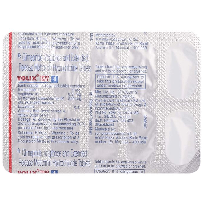 Volix Trio Forte 1 Tablet ER