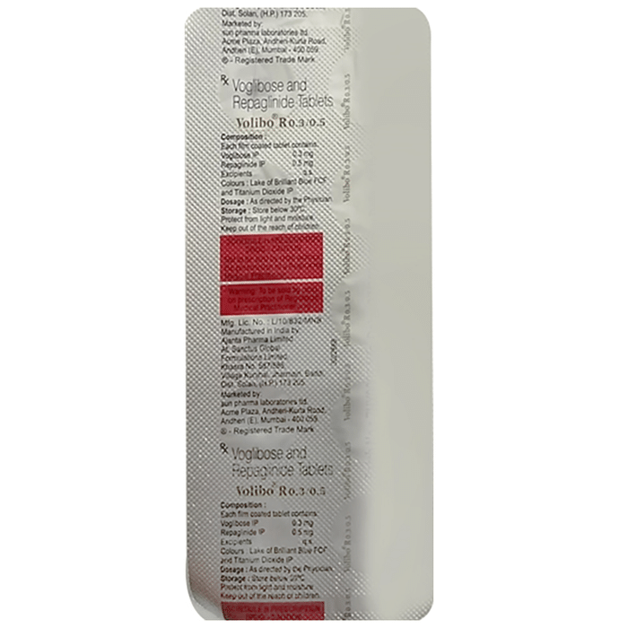 Volibo R 0.5mg/0.3mg Tablet