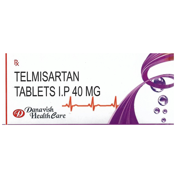 Danavish Telmisartan 40mg Tablet