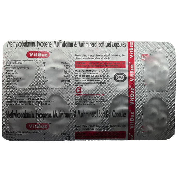 VitBuz Softgel Capsule