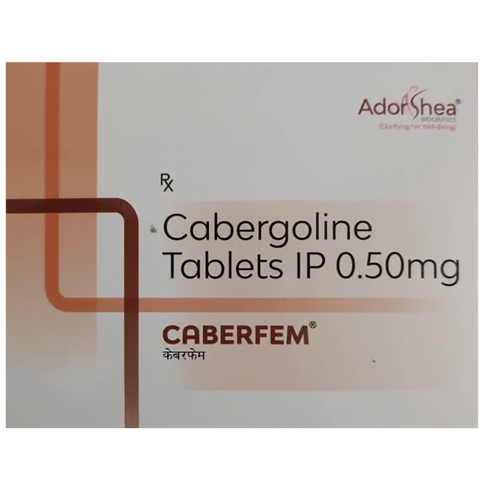 Caberfem 0.5mg Tablet