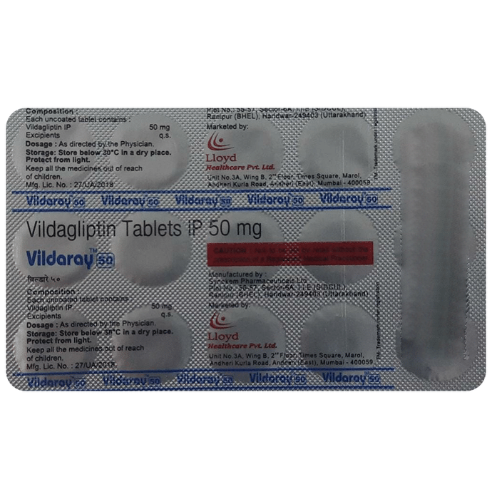 Vildaray 50 Tablet
