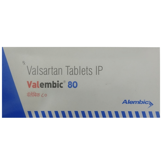Valembic 80mg Tablet