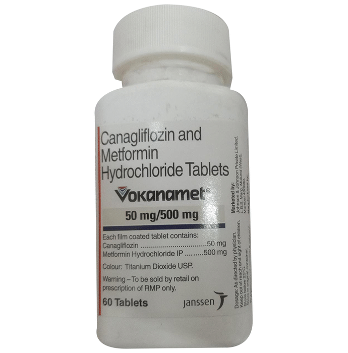 Vokanamet 50mg/500mg Tablet