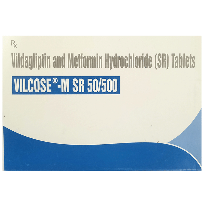 Vilcose-M SR 50/500 Tablet