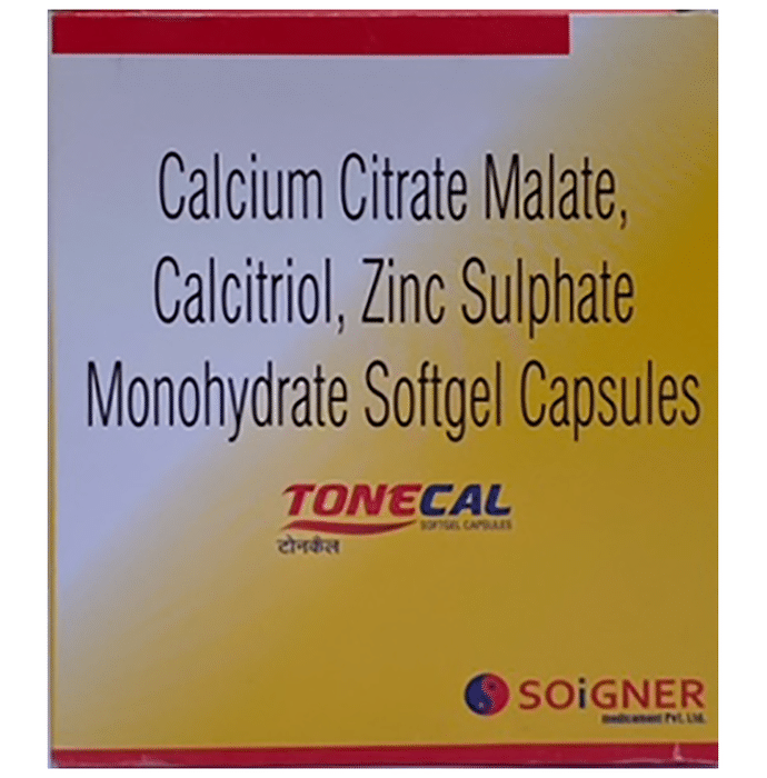 Tonecal Softgel Capsule